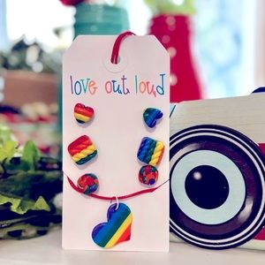 Pride polymer clay collection.